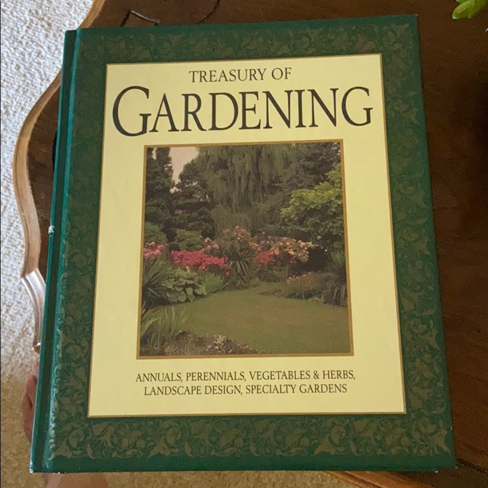 Gardening Hardcover Book